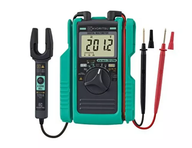 KYORITSU Digital multimeter with clamp 2012RA 120A RMS AC/DC KEWMATE tester NEW