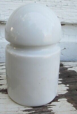 VINTAGE U-1128 CANADA  Ceramic Porcelain Insulator  White 3