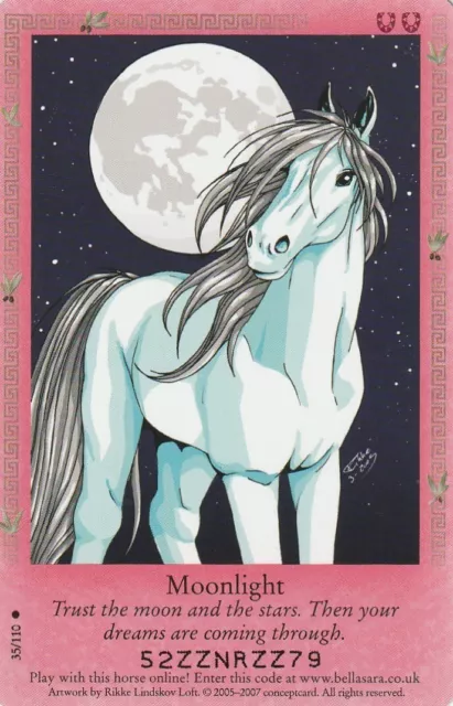 Ah12 Carte Card Bella Sara Collection 2005 - 2007 - 35/110 Moolight