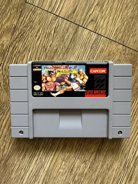 Original And Working Street Fighter II: Turbo SNES Game (Nintendo SNES 1993)