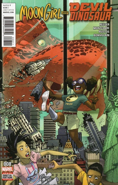 Moon Girl And Devil Dinosaur #8 (NM) `16 Reeder/ Montclare/ Bustos (1st Print)