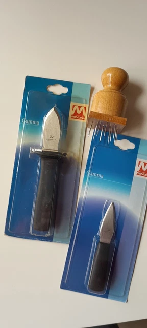 Set 3 pz. MONTANA per ostriche ,cozze e pungisalame.