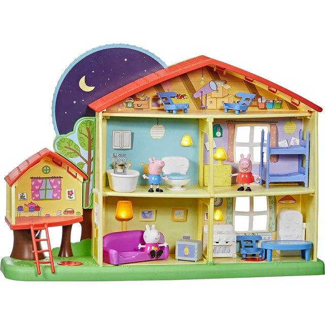 PEPPA PIG PEPPA'S Adventures Peppas Day Night House HOLLAND £38.12