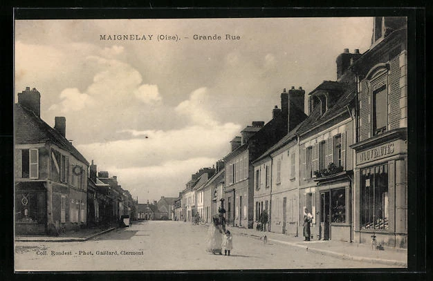 CPA Maignelay, Grande Rue