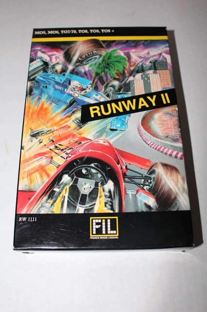 K7 Runway Thomson TO7 M05 - Jeu Sur Cassette Pour Ordinateur Thomson - Occasion