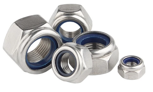 Dadi In Acciaio Uk Tools Dadi Nyloc Autobloccanti Din 982 - Zincati, Metrici M5 M6 M8 M10 M12 M14 M16 M20 M24 Dadi Nyloc Zinco M5 M6 M8 M10 M12 M14 M16 - Foto 2