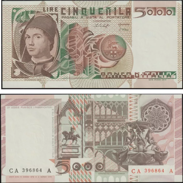 5000 Lire Antonello Da Messina 9/3/1979 Fds/Unc Fior Di Stampa