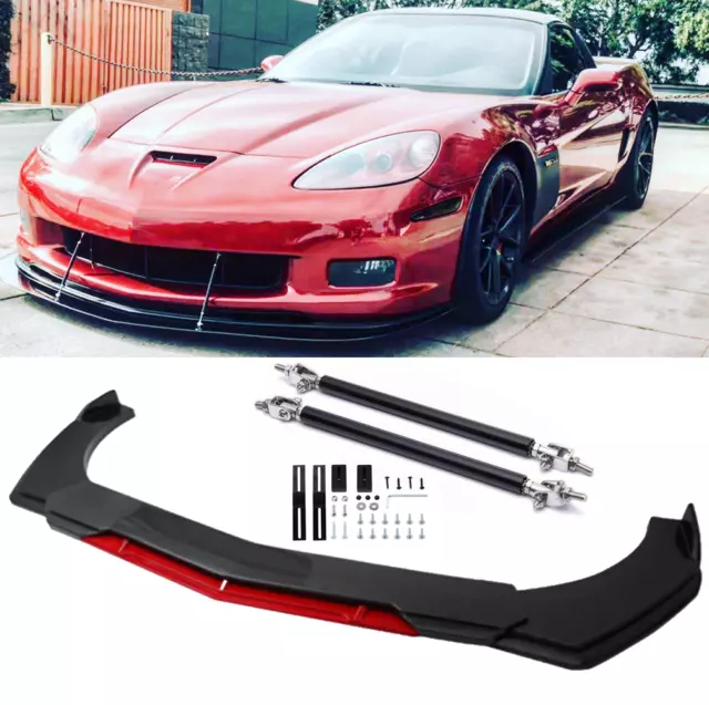 Frontspoiler Spoilerlippe Spoilerschwert Spoiler für 2005-13 Corvette C6 ZR1 Z06