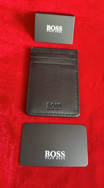 Hugo Boss Black Leather Card Holder 07 Slots