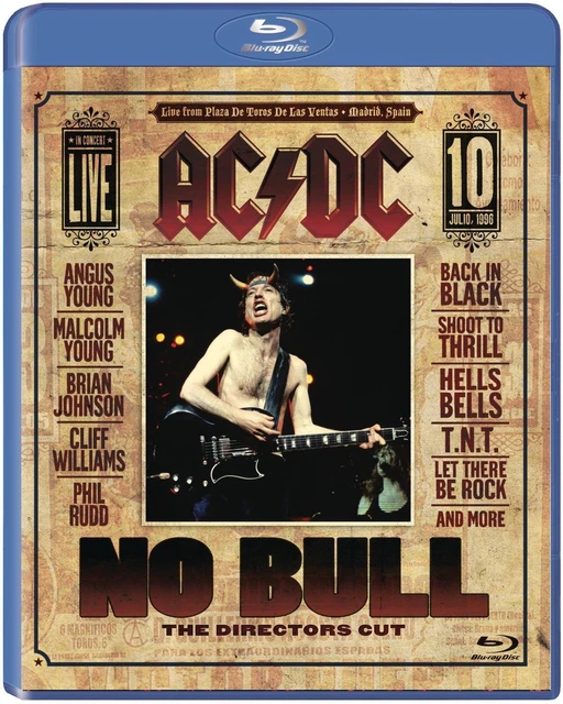 AC/DC NO Bull [Bluray] [Director's Cut] (Colour, PAL, Digital Sound