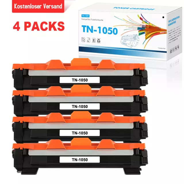 4 Toner TN-1050 Compatble with Brother DCP-1512 DCP-1510 MFC-1810 MFC 1815 1910W