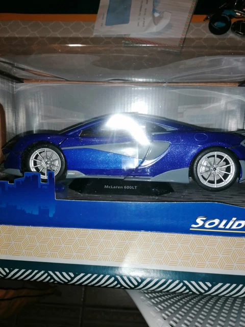 Voiture Solido Mclaren 600Lt Lantana Purple 2018 1:18 Neuf.b S1804502