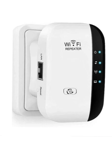WiFi Repeater 1200Mbps Dual Band Con Presa UK – Estendi Il Segnale Fino A 1076 Piedi Quadri, Facile Da Usare!