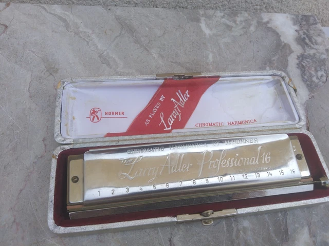 Harmonica Professionnel Hohner Larry Adler...en Boite