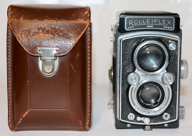 Rolleiflex Automatizador Tipo 2 35 mm TLR Segunda Guerra Mundial Alemania Envío Gratuito a EE. UU.