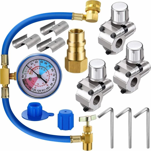 Kit Raccordement Soupape De Rinçage - 3/4, Tube Chrome 15", Avec Disconnecteur, Neuf