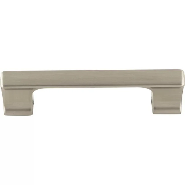 Brushed Nickel Cabinet Pull, 3 3/4” Center to Center. 10 Pack