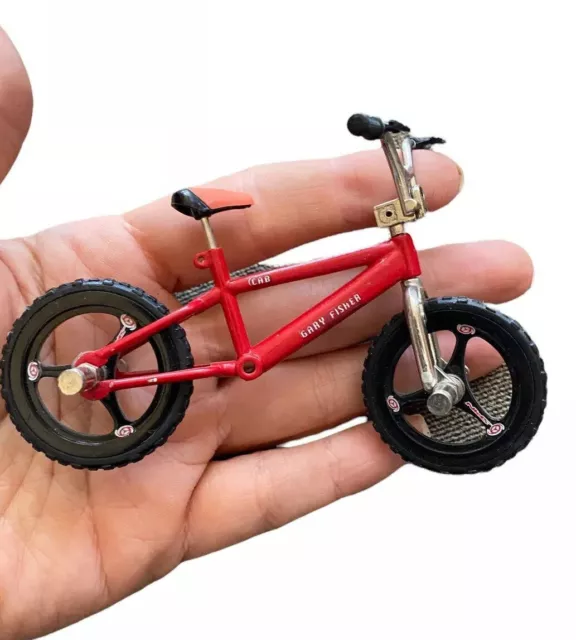 Gary Fisher Flick Trix Tech Deck BMX Finger Bike Bicycle Vintage Mini Red