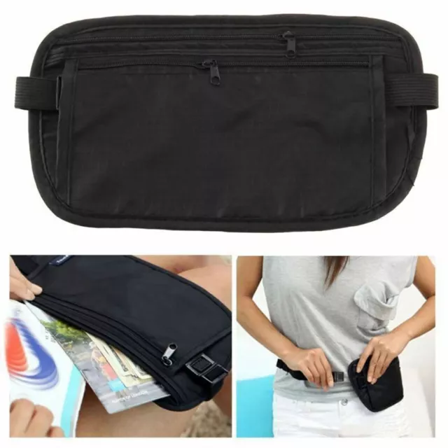 Waterproof Wallet Passport Money Bag Travel Pouch Waist Bags Waist Belt Bag