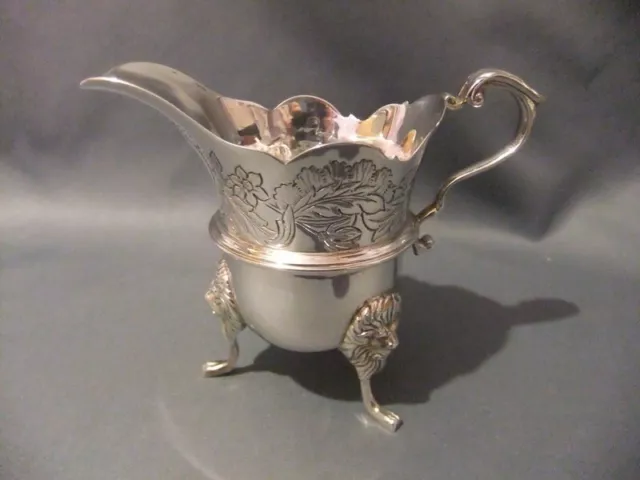 Irish Silver Cream Jug Dublin 1968 Maker: Royal Irish Silver Ltd