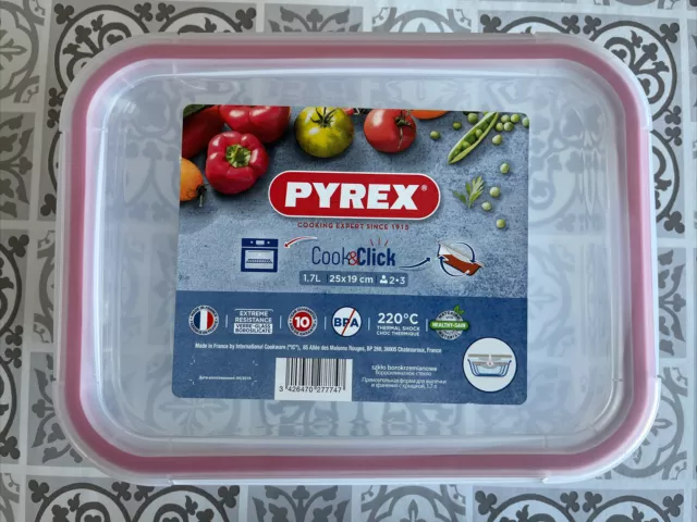 Plat à four avec couvercle Cook & Freeze - Lot de 8 pièces - Verre - Pyrex  | bol