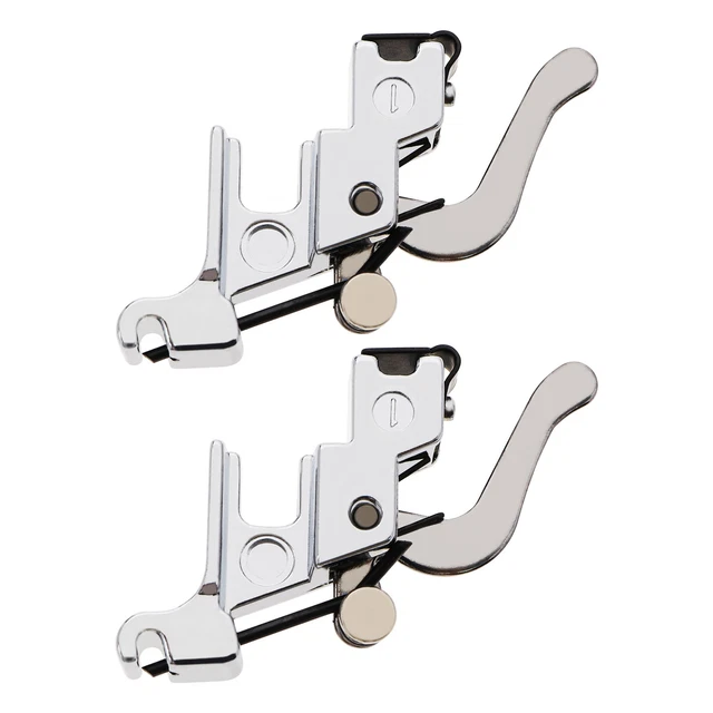 2x Sewing Machine Presser Foot Holder Fit for Brother Low Shank Adapter