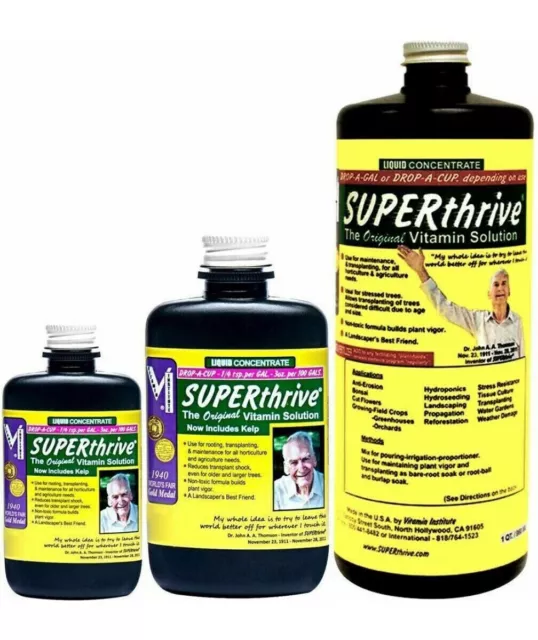 SUPERthrive 120ml 480ml 960ml 3.8l The Original Vitamin Solution