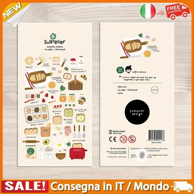 IT Journal Stickers Creative DIY Stationery Sticker for Photo Album Envelope Lap