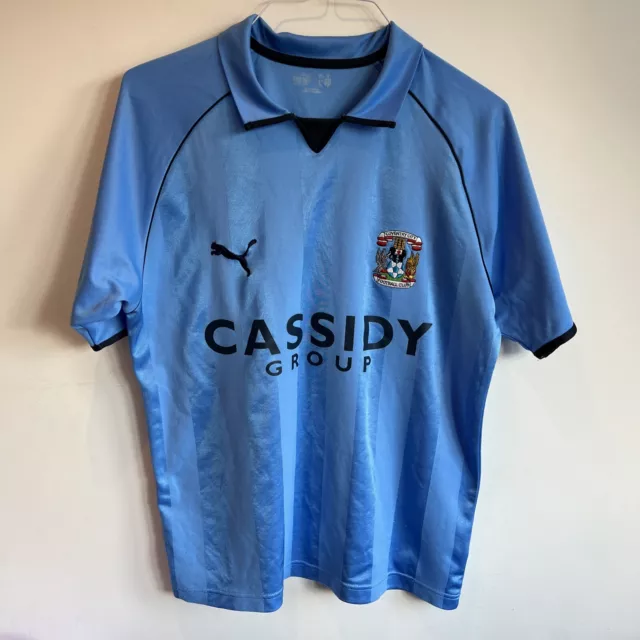 Coventry City FC 2006-07 Home Shirt - Size L - WINGNUT, 7 - Wembley Ready
