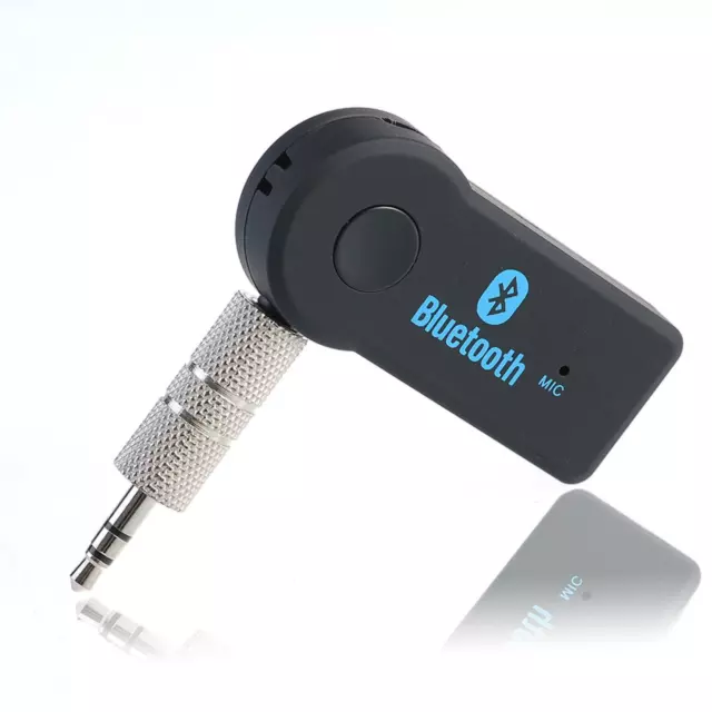 AUX Bluetooth Adapter 3.5mm Phone Audio Car Stereo Music Receiver with Mic