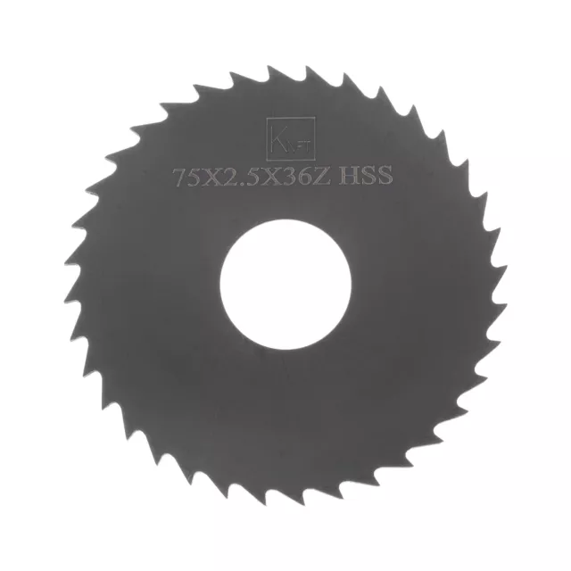 75mm x 22mm x 2.5mm 36 Teeth Nitride Coated Circular Saw Blade Cutter