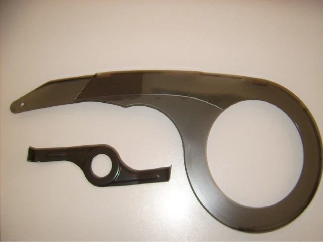 Carter De Chaîne Single 42 Gris Pour Vélo City Bike - Protège Chaîne Acier - RMS