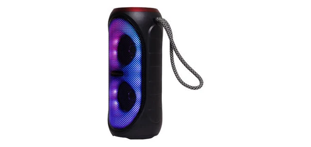 Dynalink True Wireless Stereo Equipped Bluetooth Speaker with LED lighting