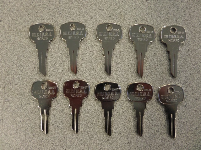 Silca Ncr20 National 1069-5Y Key Blanks Pack Of 10