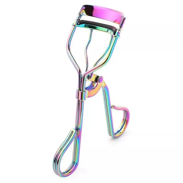 Rainbow Eyelash Curler Kit with Pad - Beauty Lash Curling Fashion Tool or Pads
