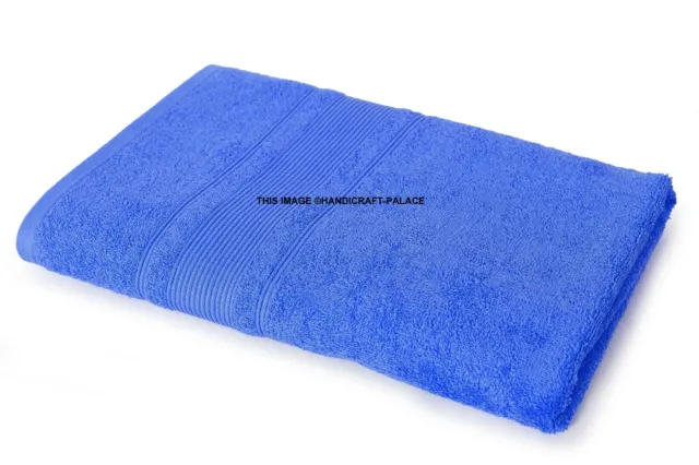 Bleu Doux 100% Coton Absorbant Terry Luxe Main Bain Plage Visage Drap Serviette 3