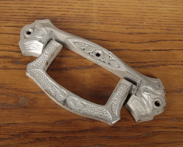 Ancien Couteau De Maréchal-ferrant T.J. Pope - Manche Fonte, Lame Acier, Rouille Surface
