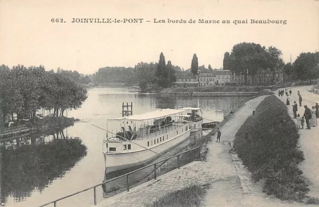JOINVILLE-le-PONT  - Les Bords de Marne au quai Beaubourg
