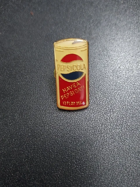 Vtg Pepsi Cola Lapel Hat Pin