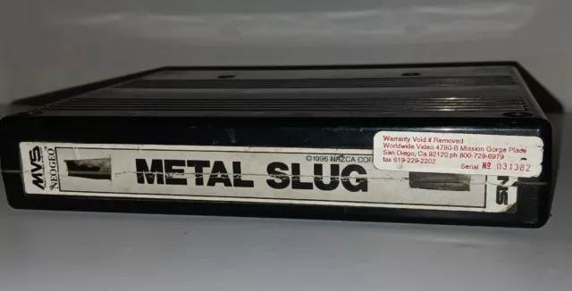 Original Metal Slug MVS SNK Neo Geo Cartridge PCB Tested Working