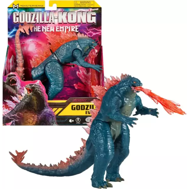 MonsterVerse - Figura de Godzilla Evolved de la película Godzilla y Kong para co