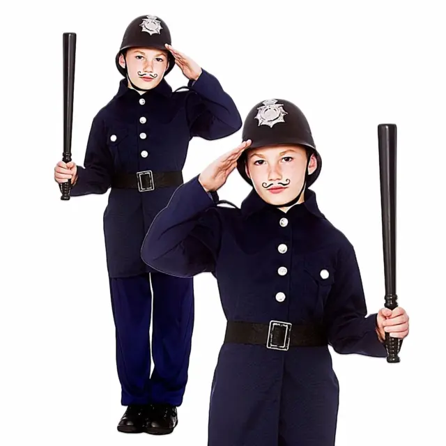 Tacobear Police Deguisement Enfant avec Police Chemise Pantalon