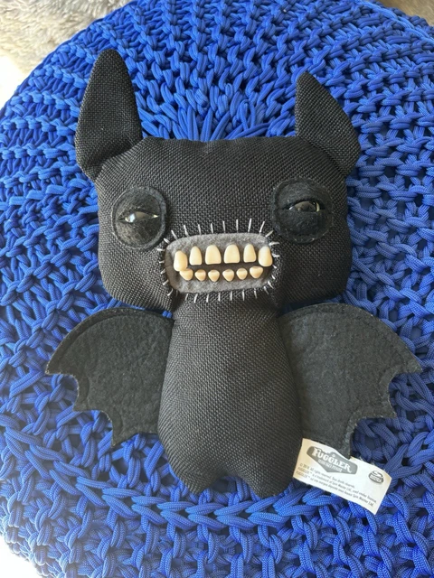 FUGGLER COUNT FUGGULA Black Bat Glow Teeth Count Drac Rare Plush £43.88 ...