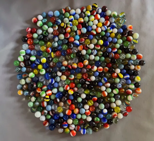 Vintage marbles, Lot Of ~400