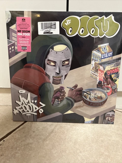 MF DOOM - MM..FOOD Pink & Green Colored Vinyl 2LP Record SEALED NEW