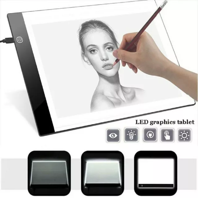 A4/A5 LED Tracing Light Board Art Tattoo Drawing Copy Pad Table Stencil Display