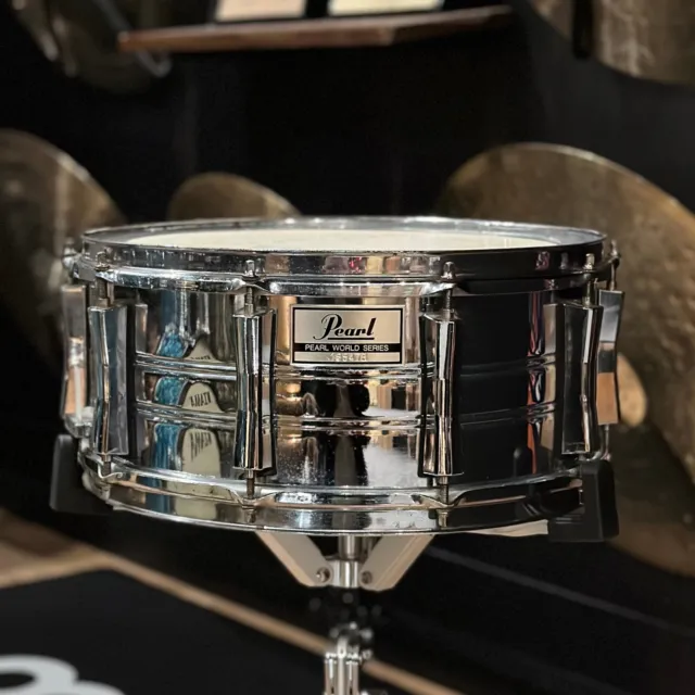 PEARL WORLD SERIES Snare Drum, 14x 6.5, 10 Lug