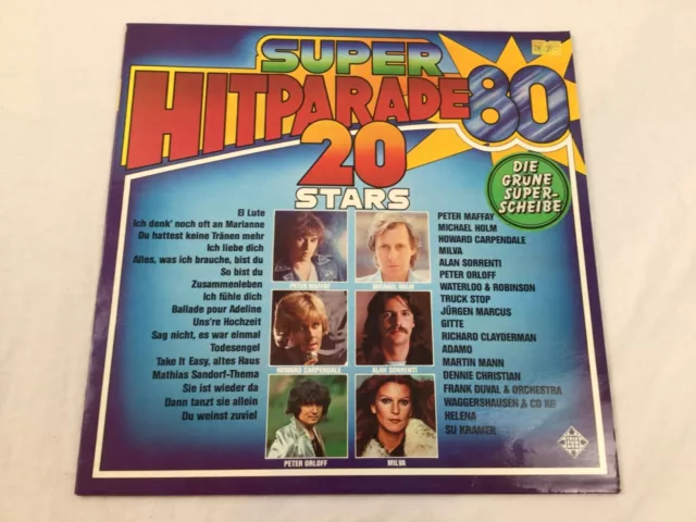 Vinyl Schallplatte LP Super-Hitparade '80 - 20 Stars