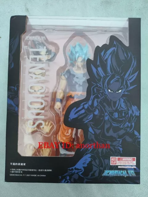 Boneco Son Goku Ultra Instinct Sign Demoniacal Fit Instinto