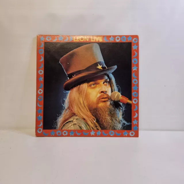 Leon Russell Leon Live  Vinyl Record 3LP'S 1973 Tri-Gatefold Original Press